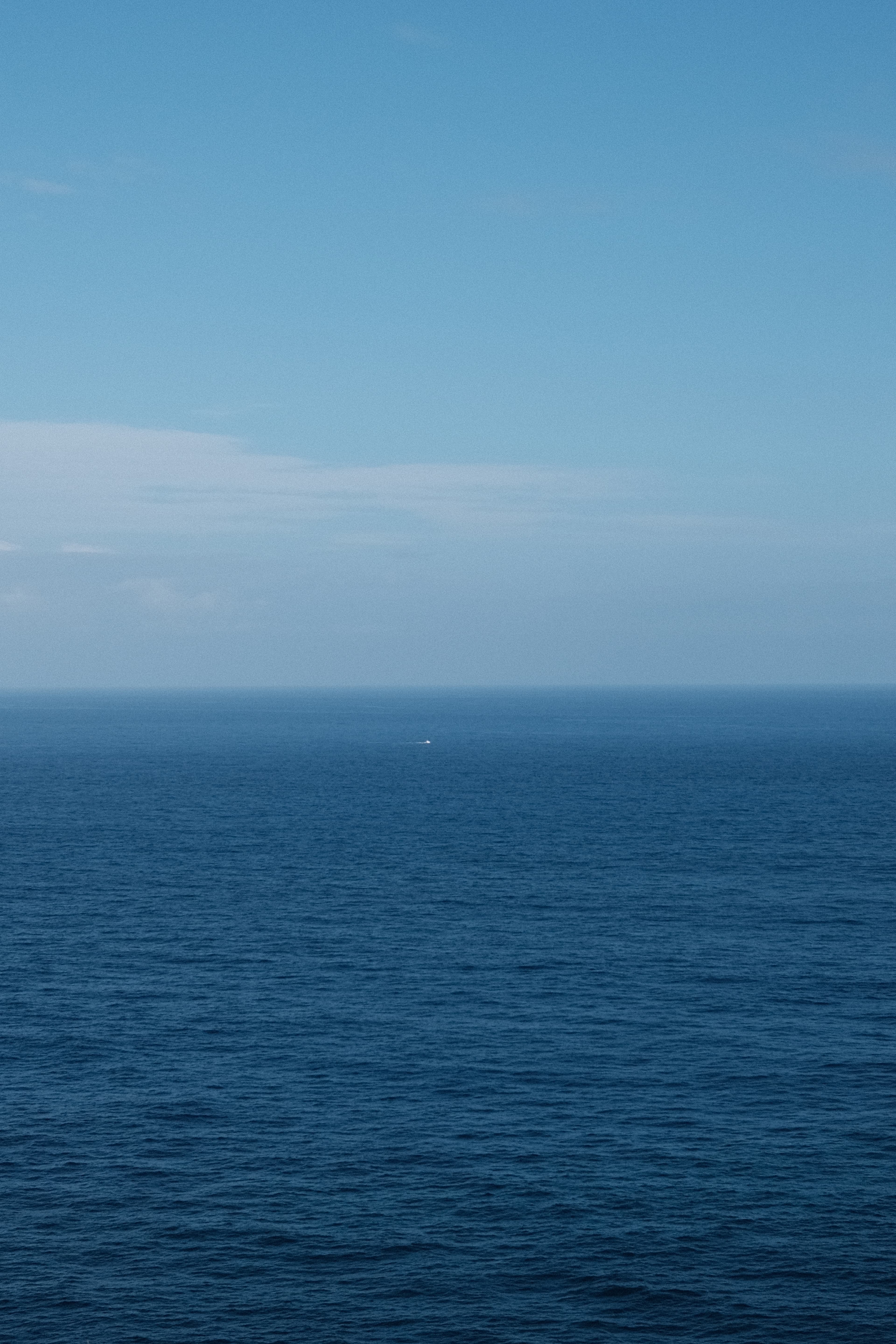 A lone boat on the water